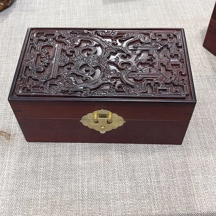 琉璃手工艺品红木工艺品雕刻工艺微暇