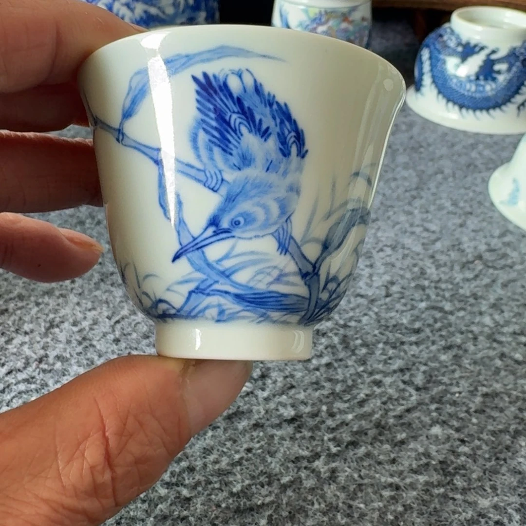 现代景德镇陶瓷手绘茶具