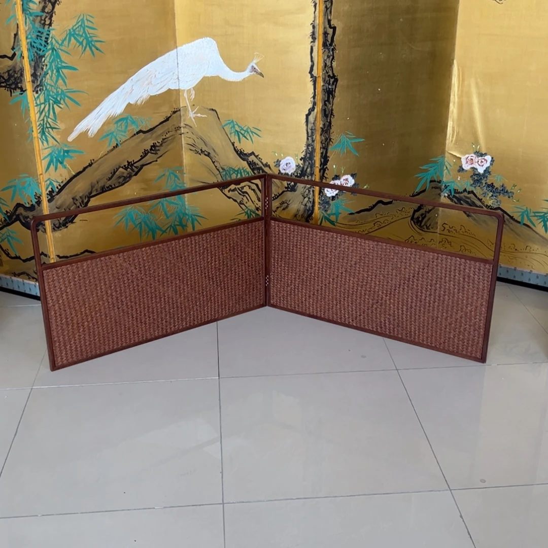 绘画屏风框画茶空间设计