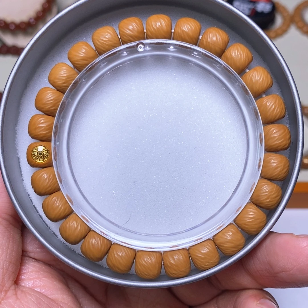 猴头核桃手串金标千刃云锦尺寸9+全品