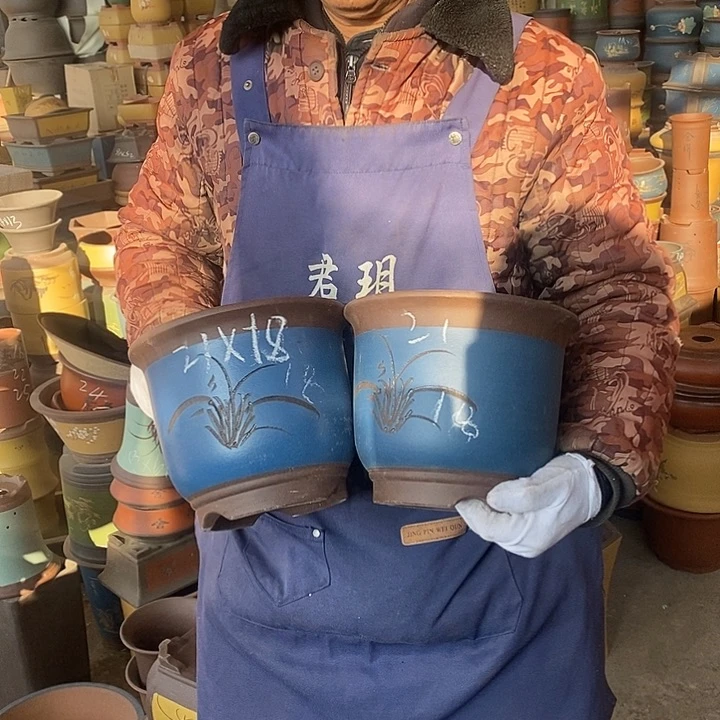 紫砂花盆紫砂花盆