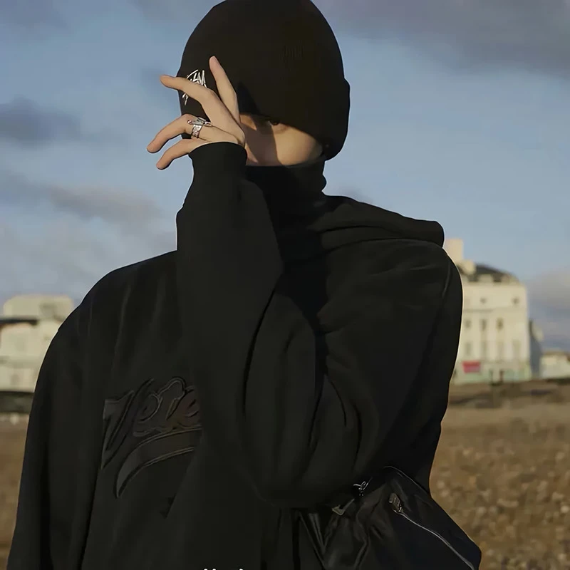 LY2025春季高品质男士百搭休闲宽松外套