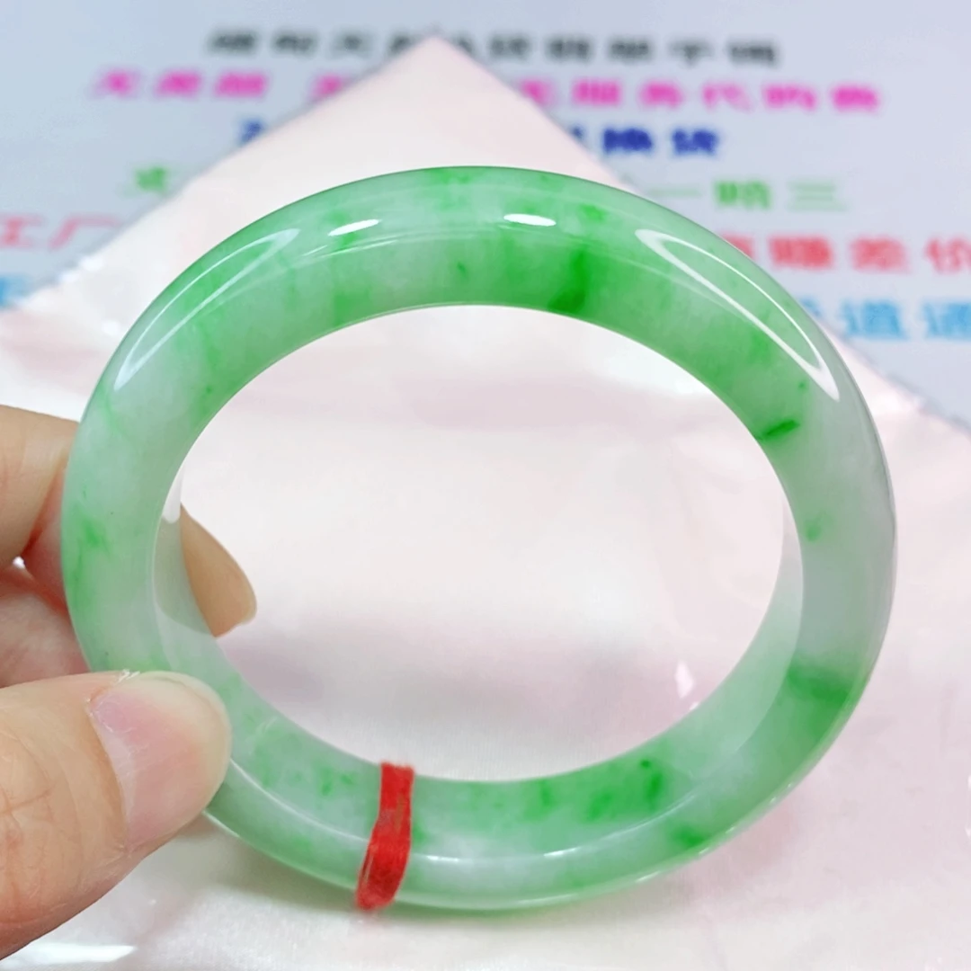 未镶嵌手镯翡翠56.2圈口正圈