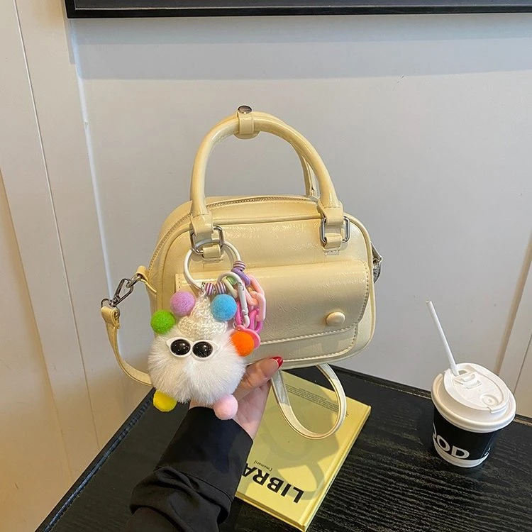 夏季保龄球包2025新款小众百搭洋气单肩斜挎包流行简约手提小包包