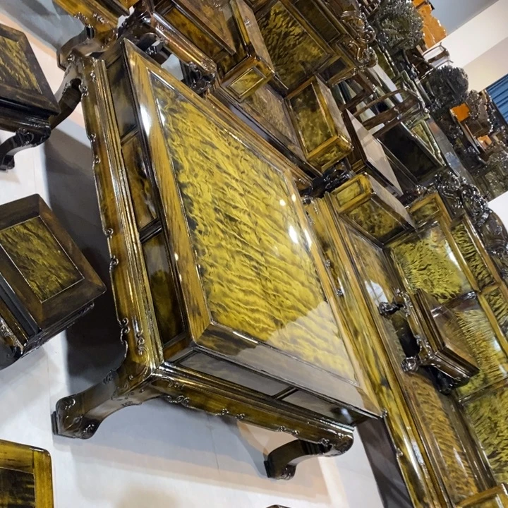 楠木春色满园沙发十三件套