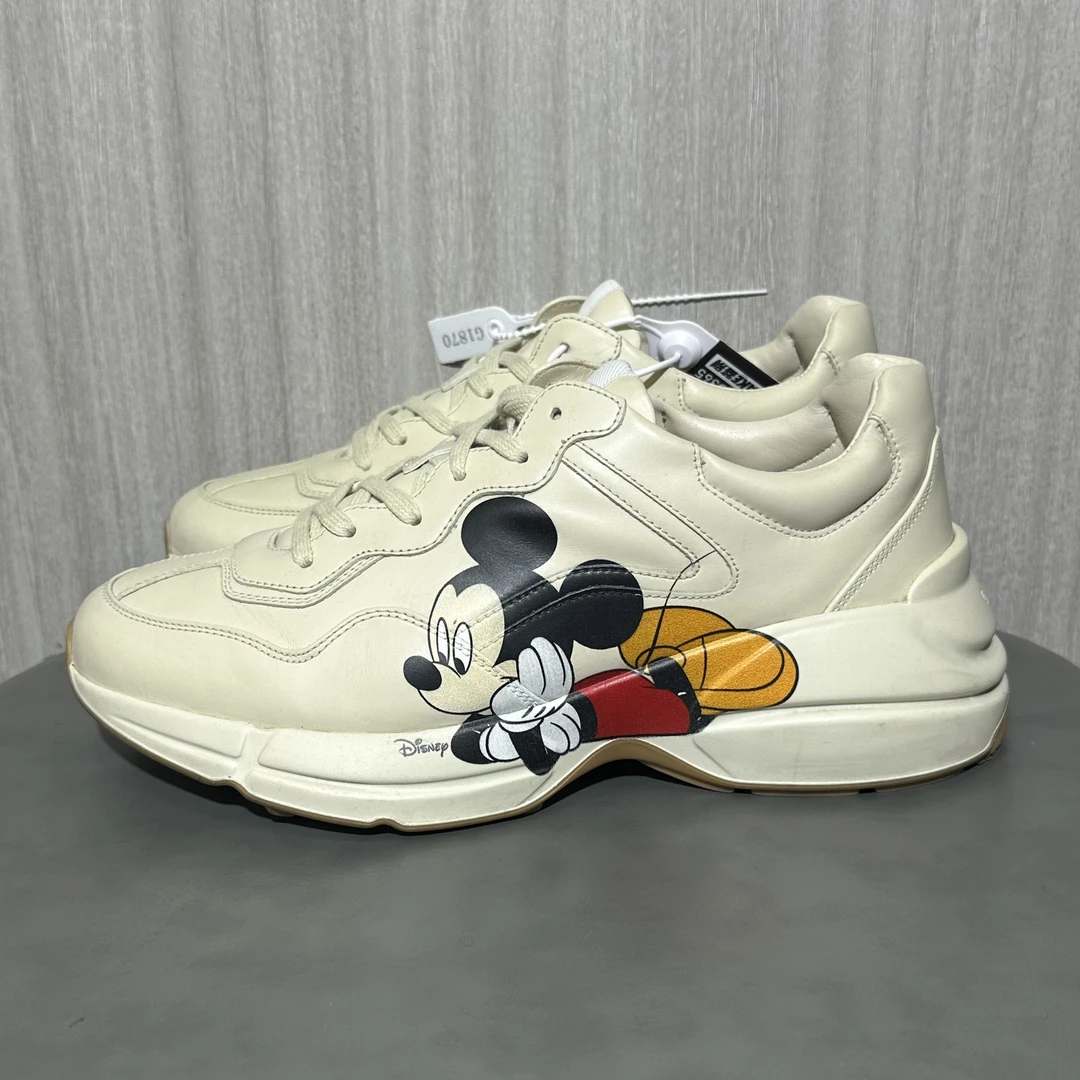 95新 GUCCI/古驰 42码 Rhyton 迪士尼联名 老爹鞋