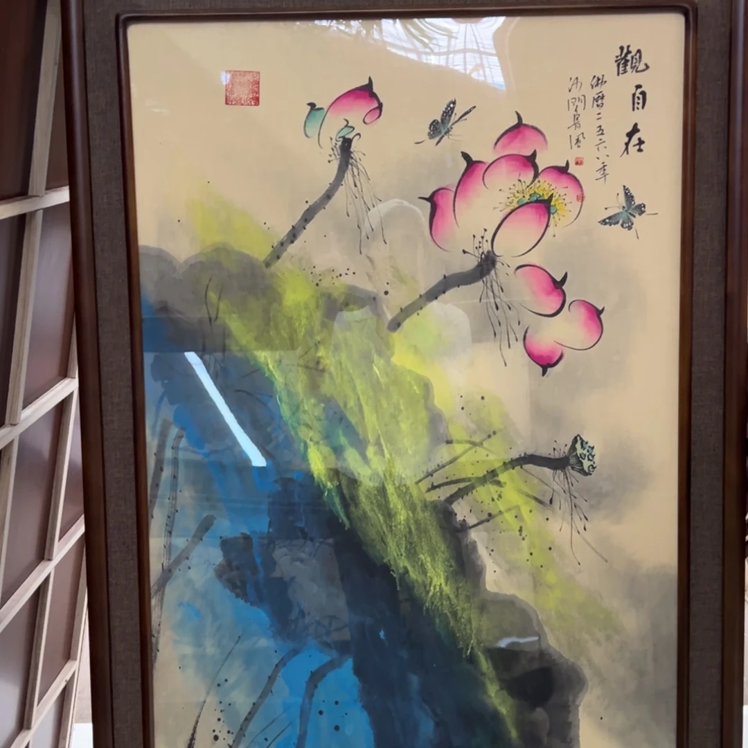 厚***！国画亲笔手绘作品