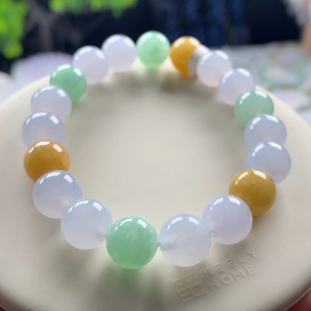 翡翠未镶嵌手链卡10