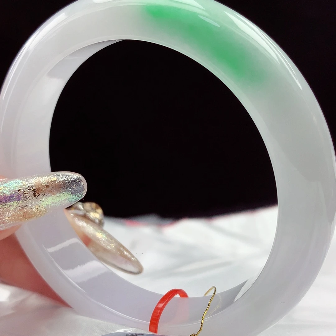 未镶嵌手镯翡翠57圈5019