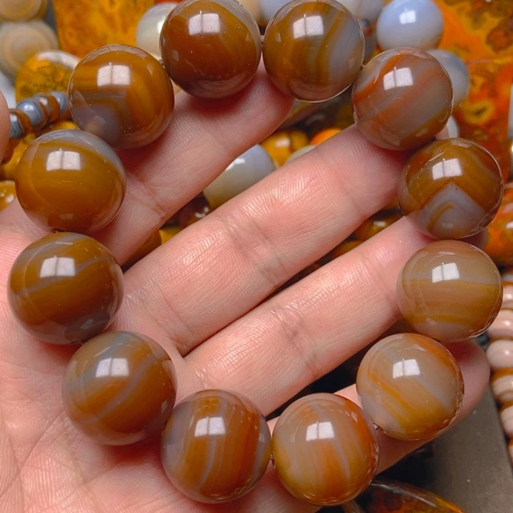 未镶嵌手串玛瑙/玉髓