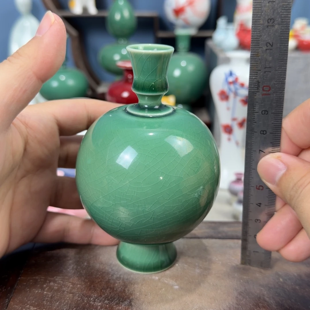 陶瓷手工小花器摆件