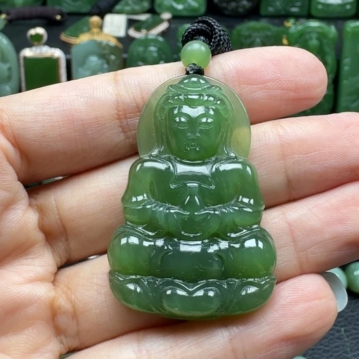 颈饰未镶嵌和田玉