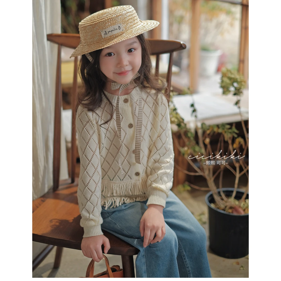 现货【白兰茉莉】2024春款女童春款儿童外套熙熙可可WT2415