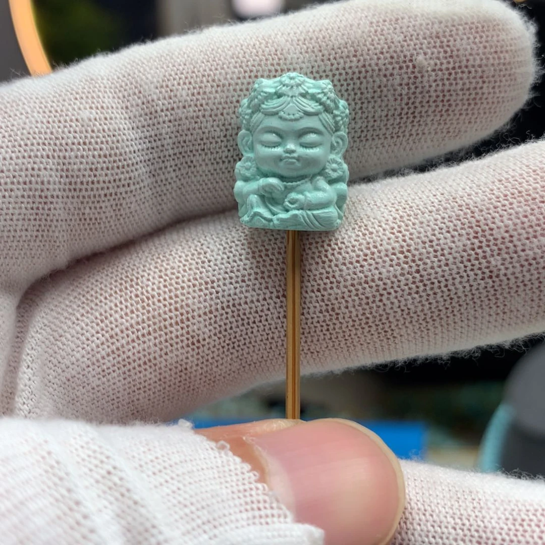 绿松石挂件未镶嵌