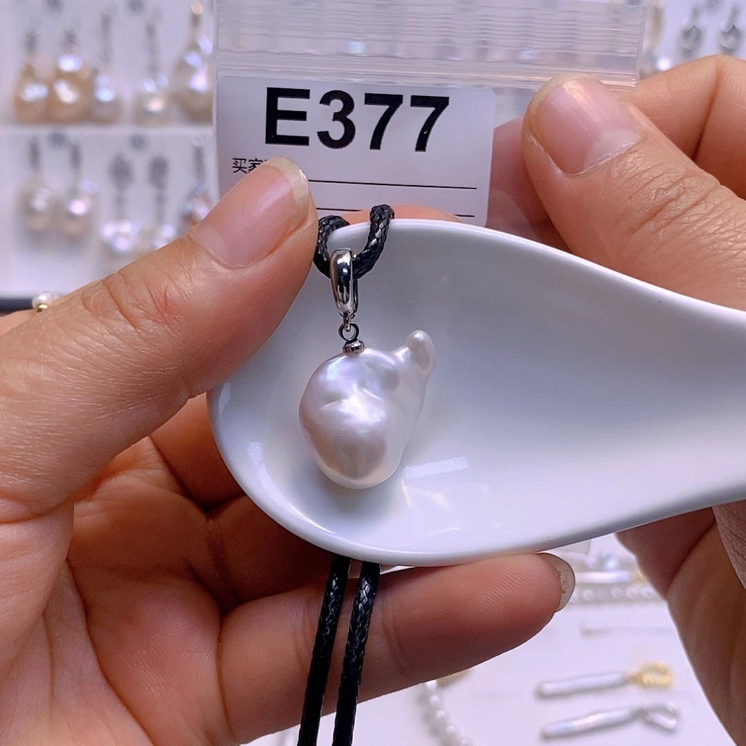 淡水珍珠颈饰银S925镶嵌