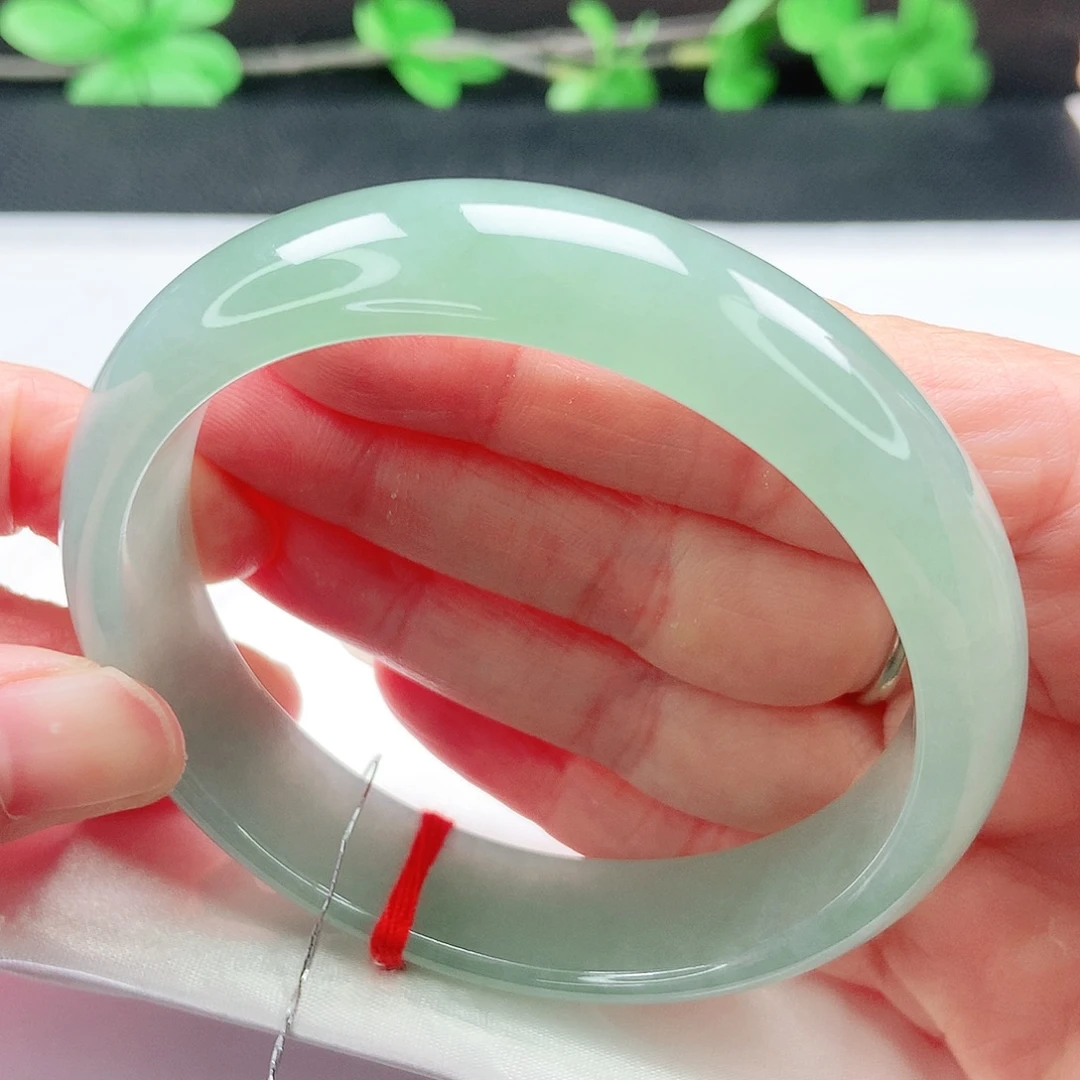 翡翠未镶嵌手镯59圈