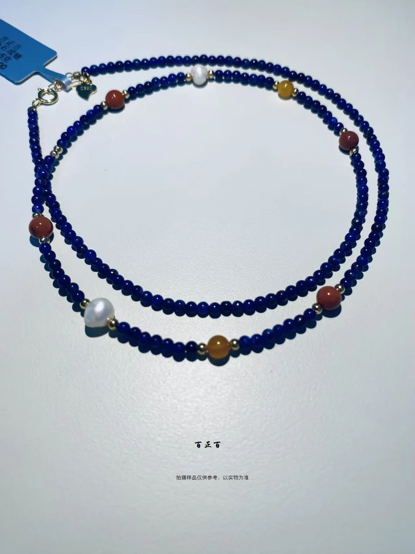 百正百 青金石项链8001