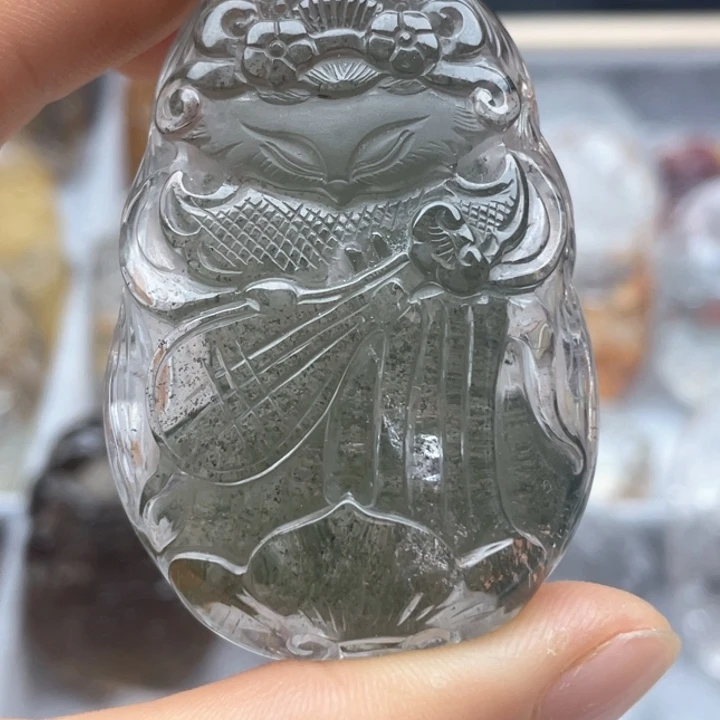 水晶吊坠(不含链)未镶嵌