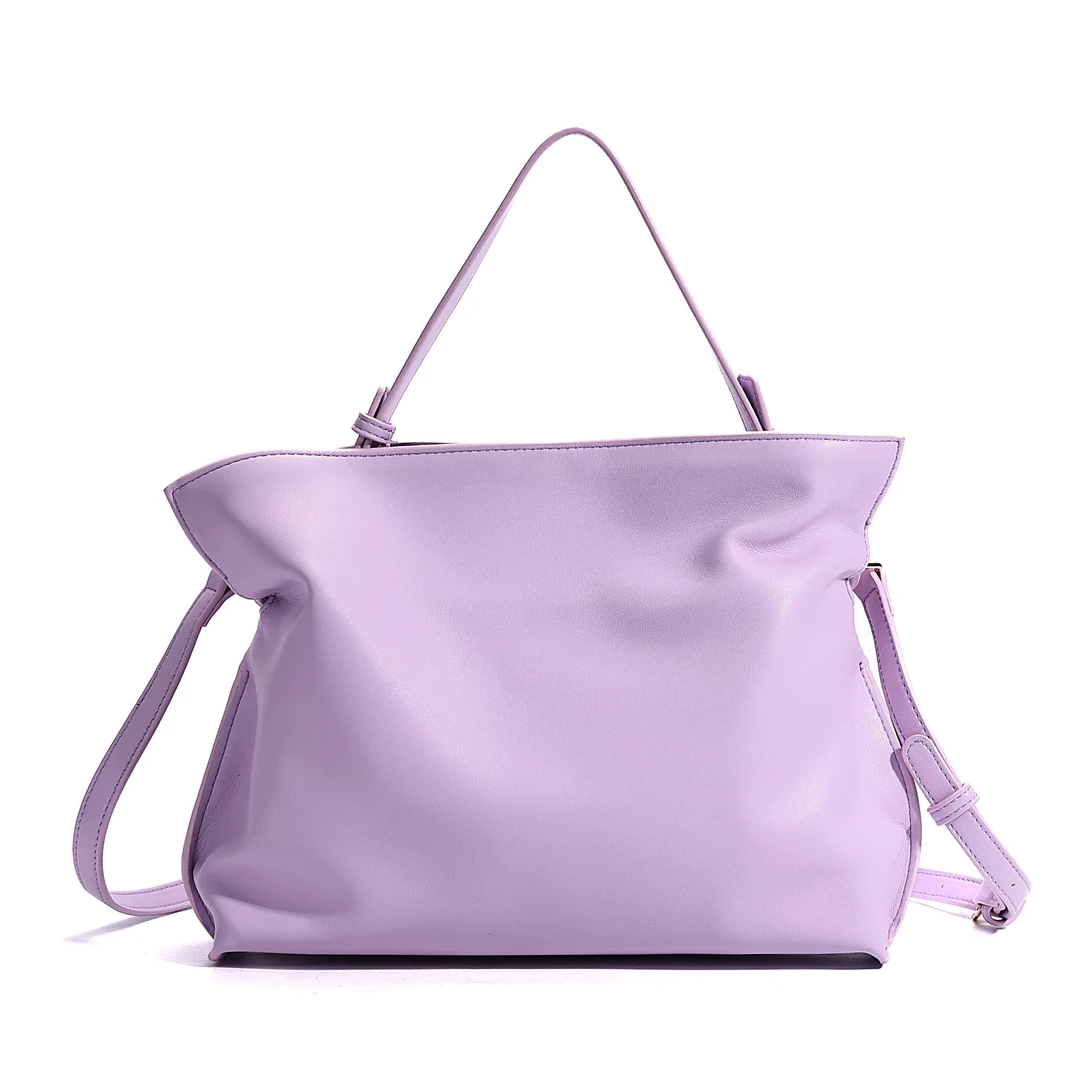 [XL]2025年春夏季经典时尚百搭女士单肩包 XL005-紫色
