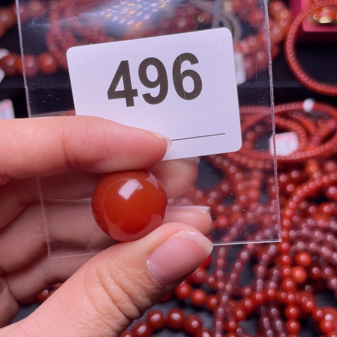 未镶嵌手链南红玛瑙圆*圆