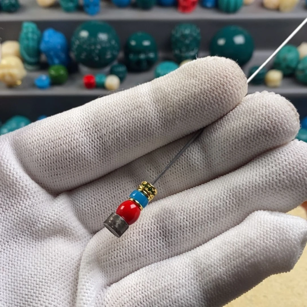 琉璃颈饰小****!尺寸6左右