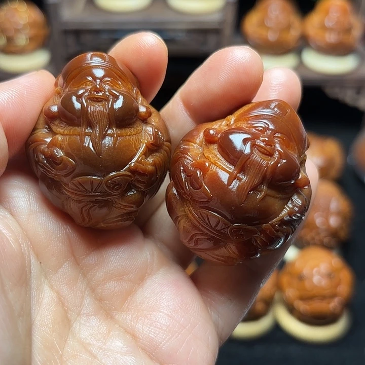 橄榄核手串/手链财神手球