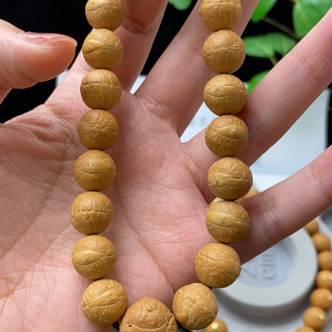 凤眼菩提吊坠12.5手串