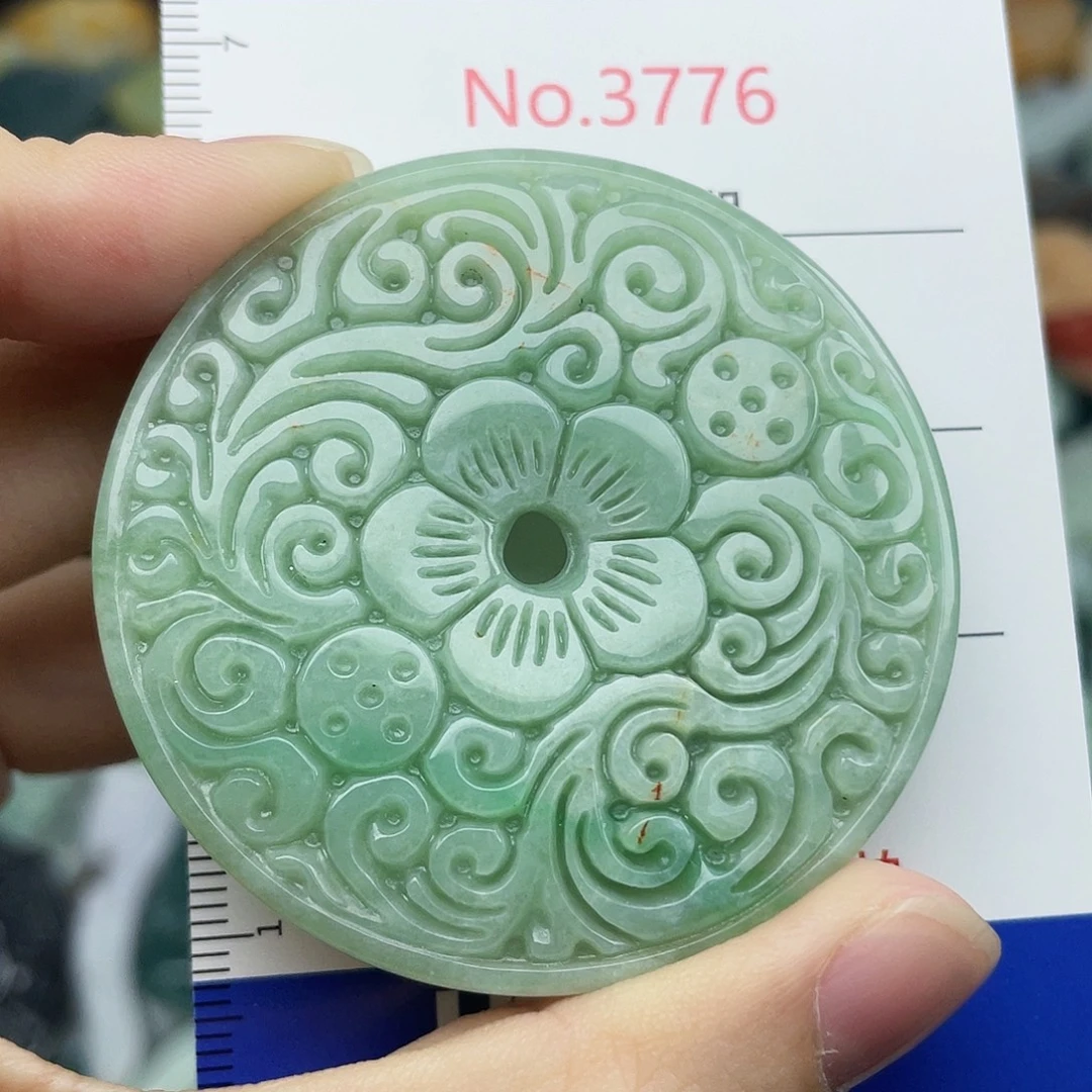 翡翠未镶嵌挂件3776