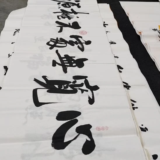 翰墨白武坤老师作品一副