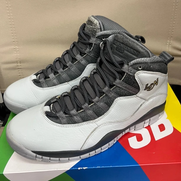 tx/42码原盒/aj10伦敦灰水泥/57483/篮球鞋