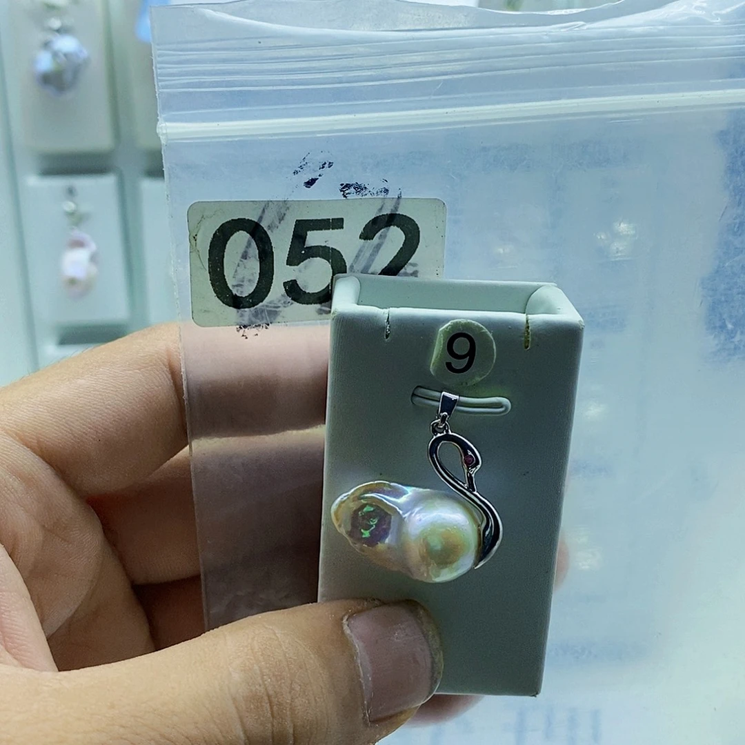 颈饰合金淡水珍珠