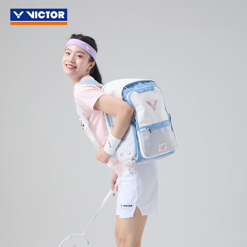 VICTOR/威克多胜利羽毛球包BR5043大容量双肩背包休闲便携运动包