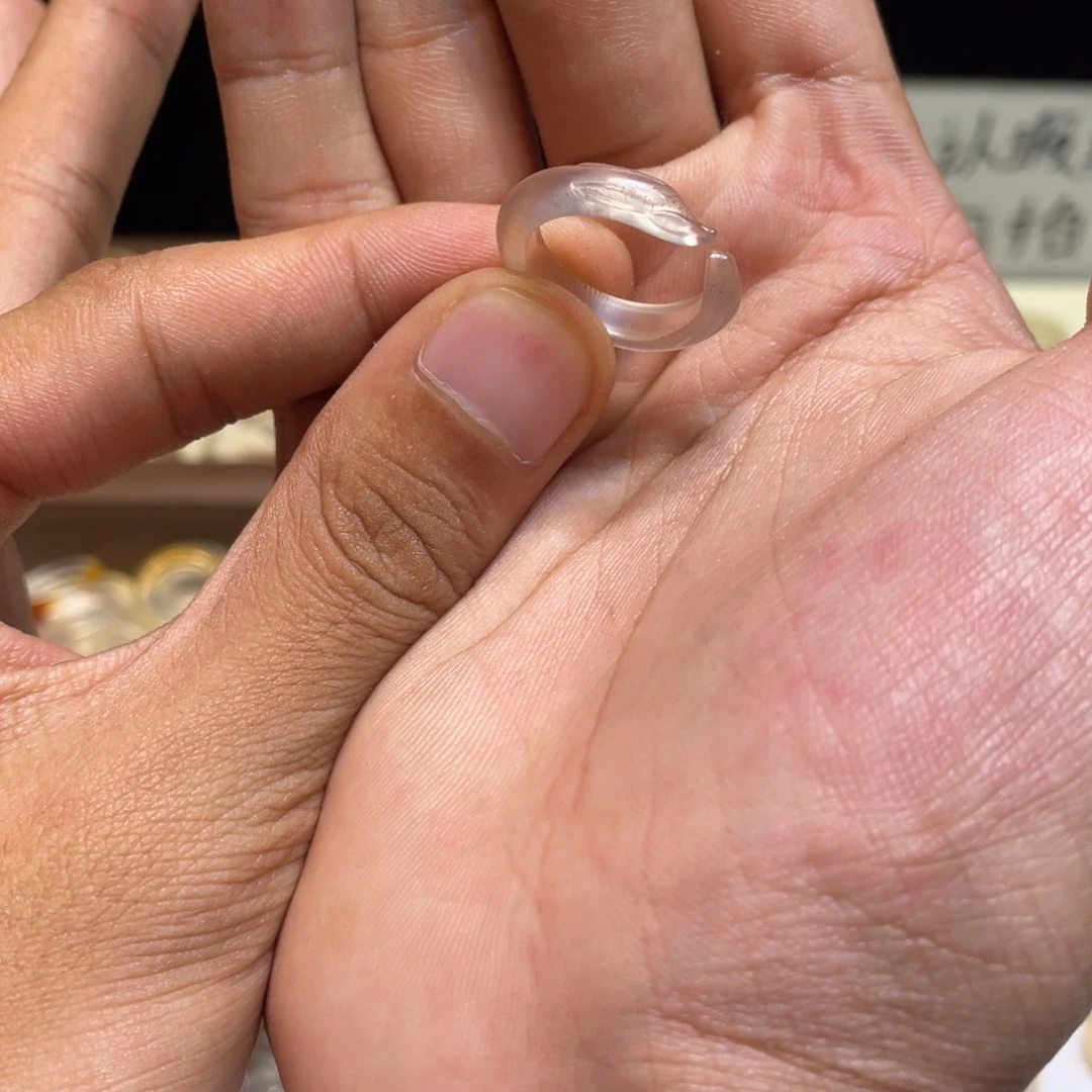 玛瑙/玉髓未镶嵌戒指69号港12