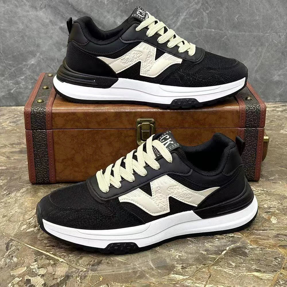 运动休闲鞋透气减震夏季网面鞋潮流厚底沙丘废土风