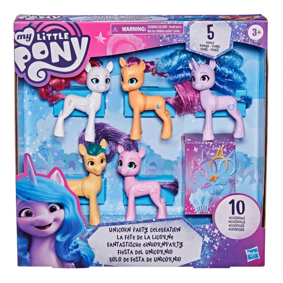 mylittlepony小马宝莉大电影人物收藏套装90047