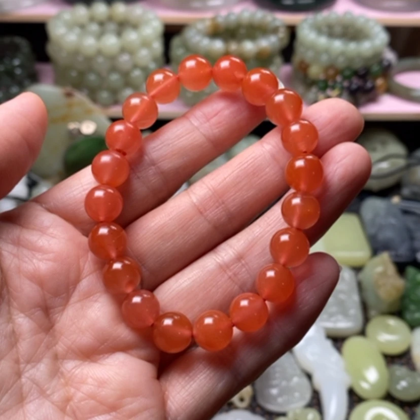 【闪购商品】合金手链南红玛瑙