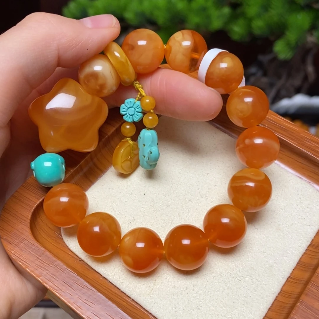 【闪购商品】手链蜜蜡未镶嵌手串