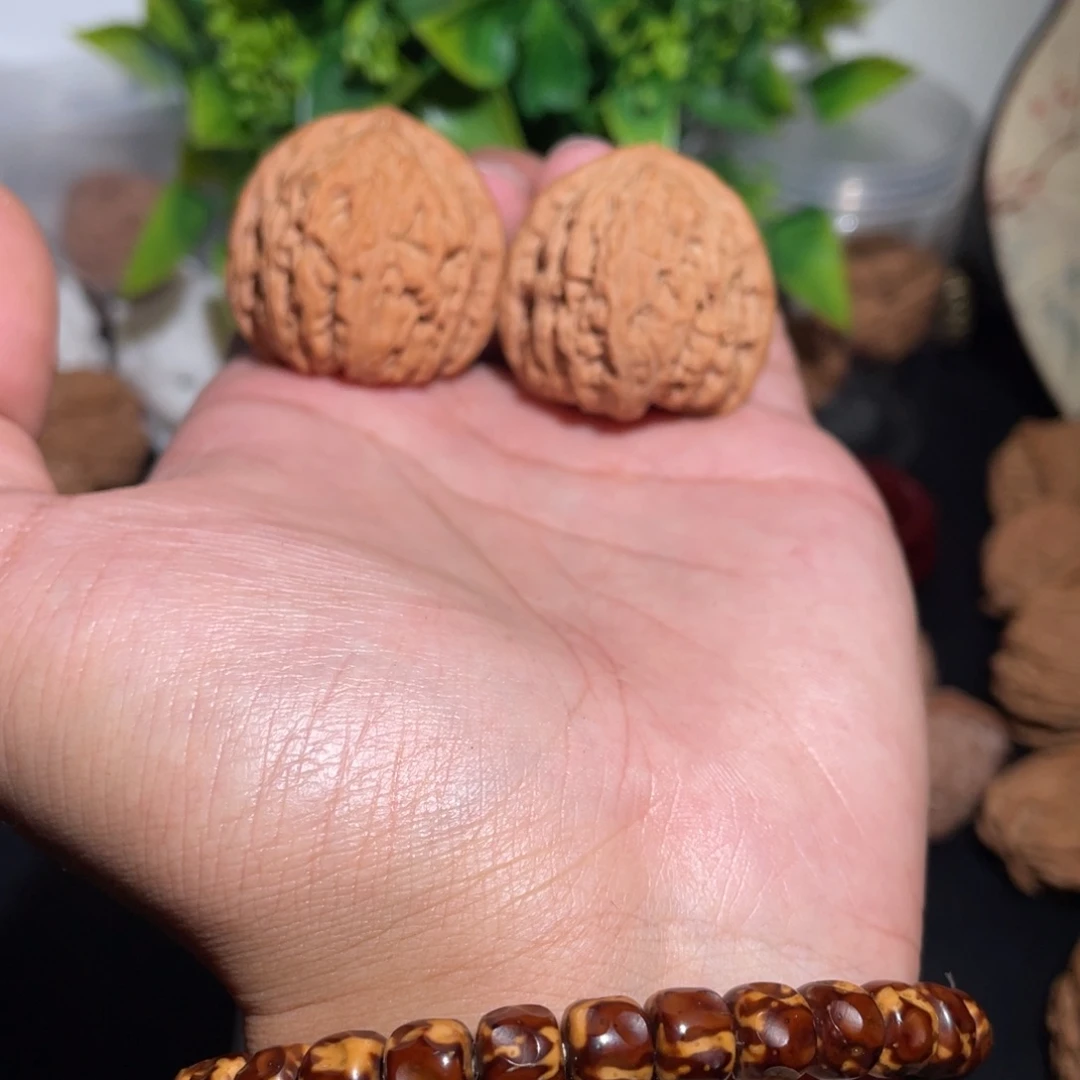 把件文玩核桃36密纹