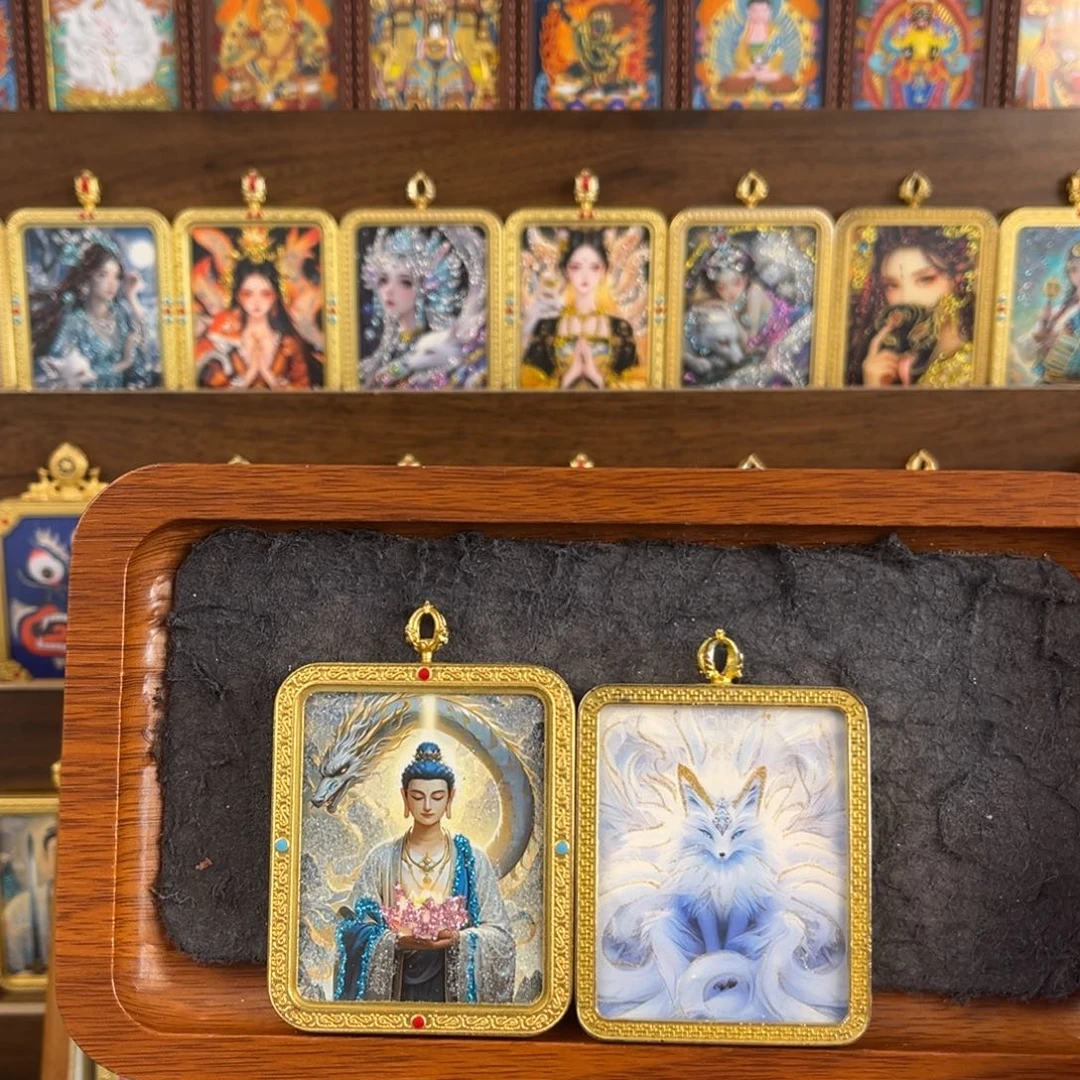 花岗石纯铜锡合金纯铜普贤菩萨小九双面