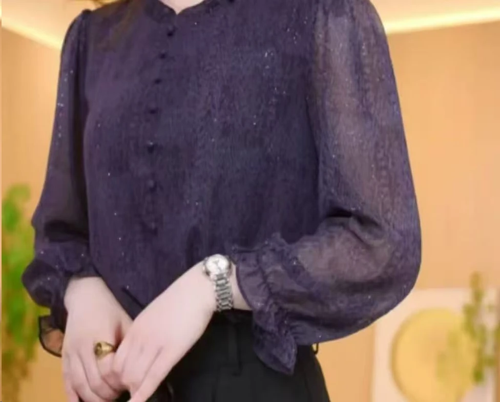X2025春夏新款显瘦气质休闲女上衣小衫