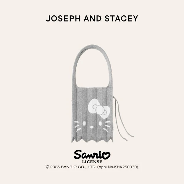 【首尔限定】Hello Kitty 联名 Joseph and Stacey 休闲包 闪粉