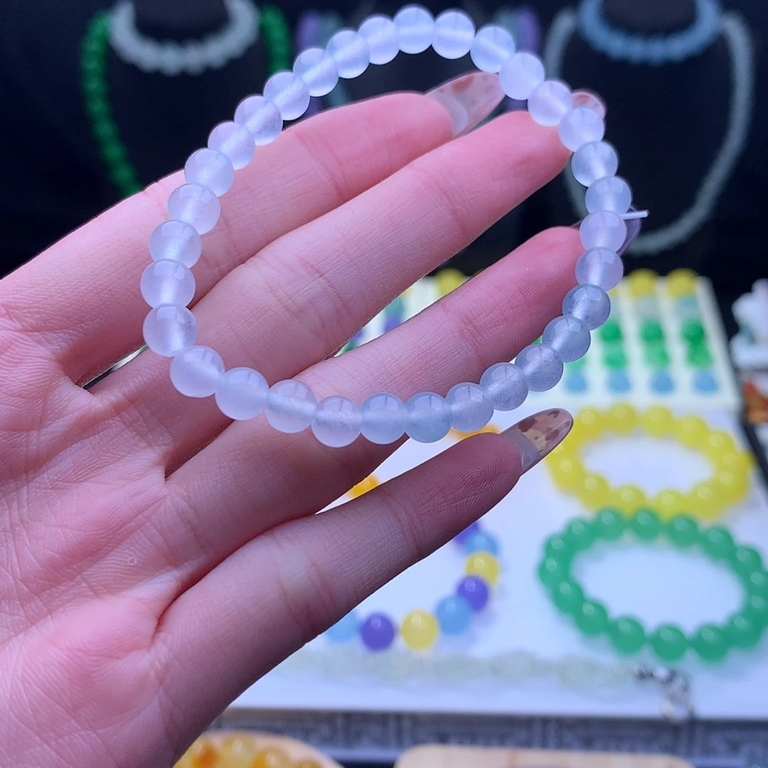 翡翠散珠翡翠手串666