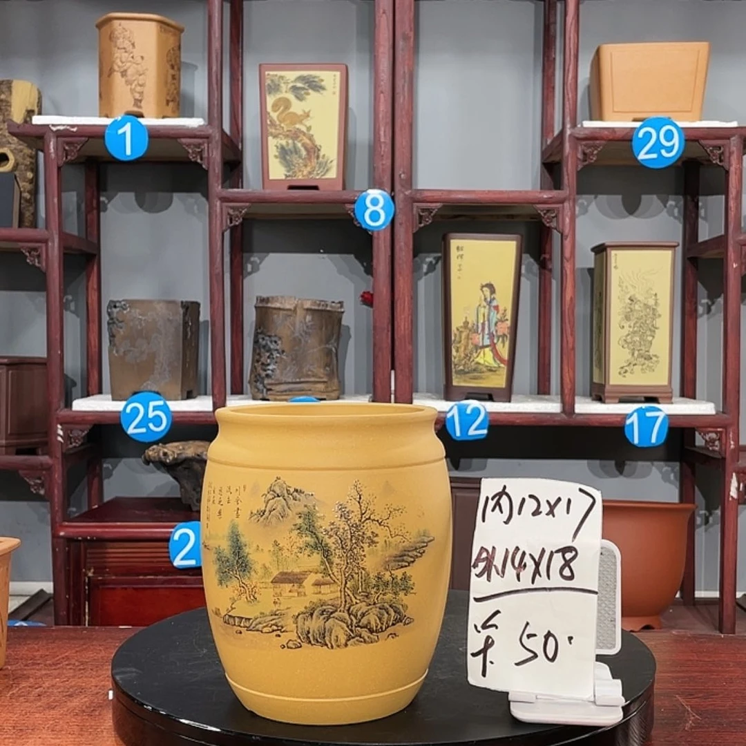 【闪购商品】紫砂花盆紫砂花盆