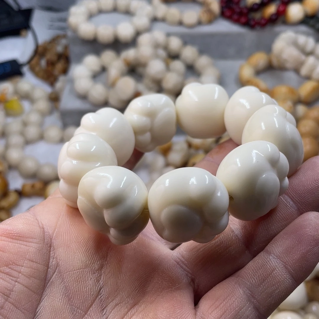 吊坠菩提根/象牙果全品象牙果狗爪手串卡25
