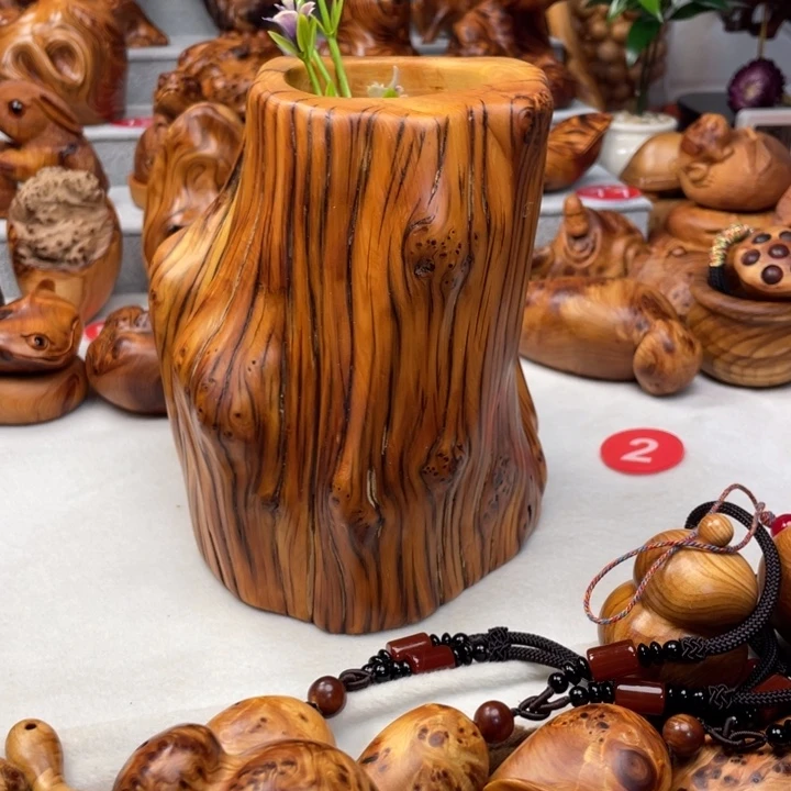 木太行陈化瘤笔筒鉴赏期48小时