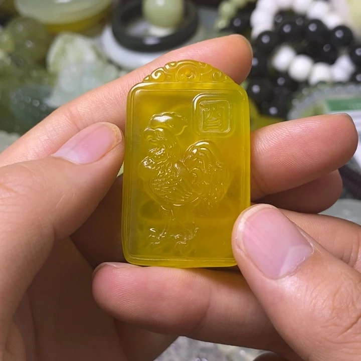 岫玉岫玉颈饰未镶嵌一**顺