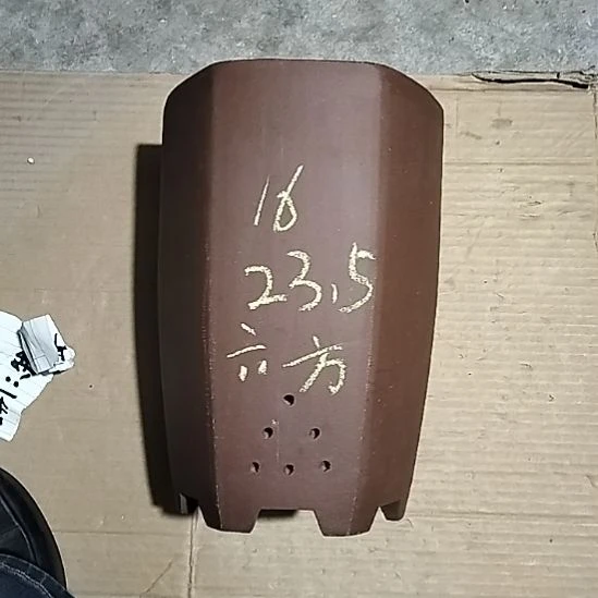 紫砂六方一个紫砂
