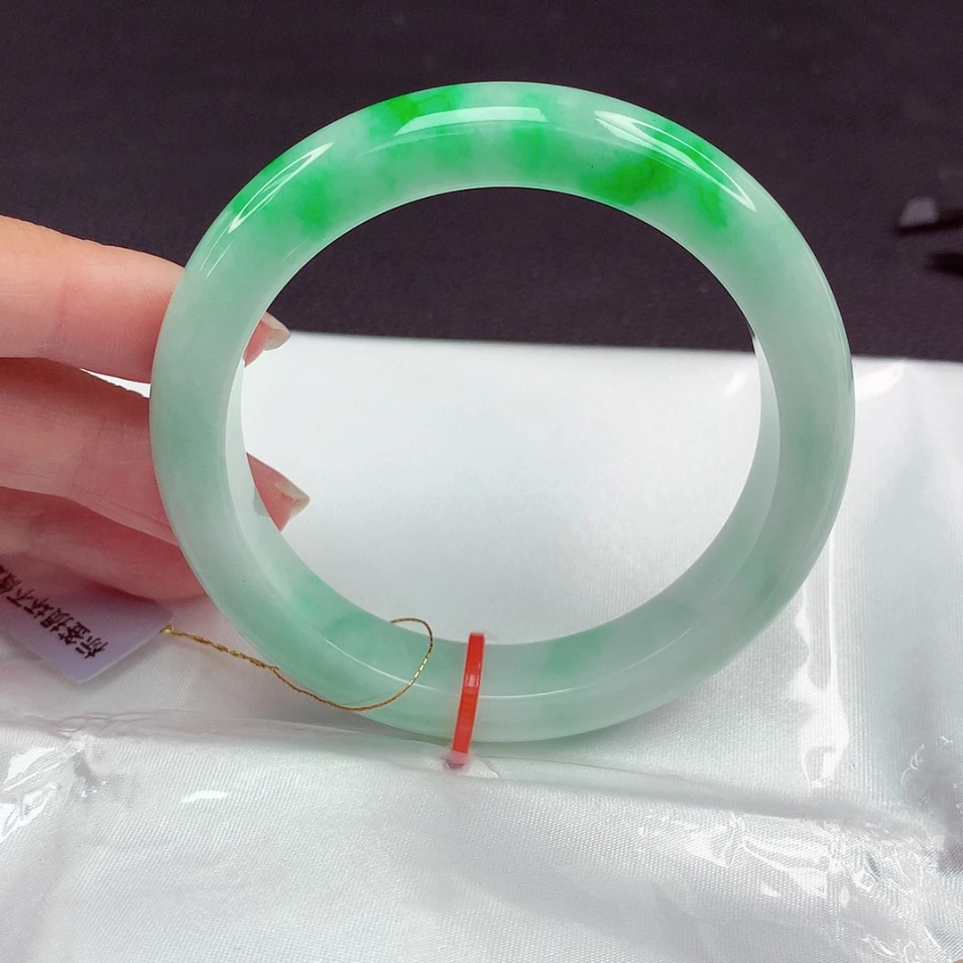 未镶嵌手镯翡翠57圈774