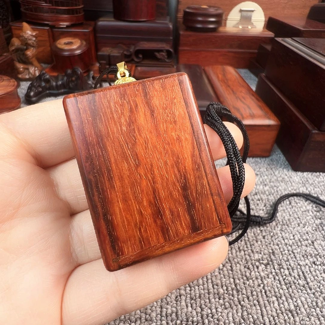 檀香紫檀（小叶紫檀）嘎乌盒