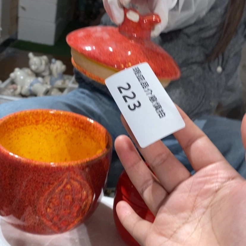 【闪购商品】摆件羊***西陶瓷摆件瑕疵特卖